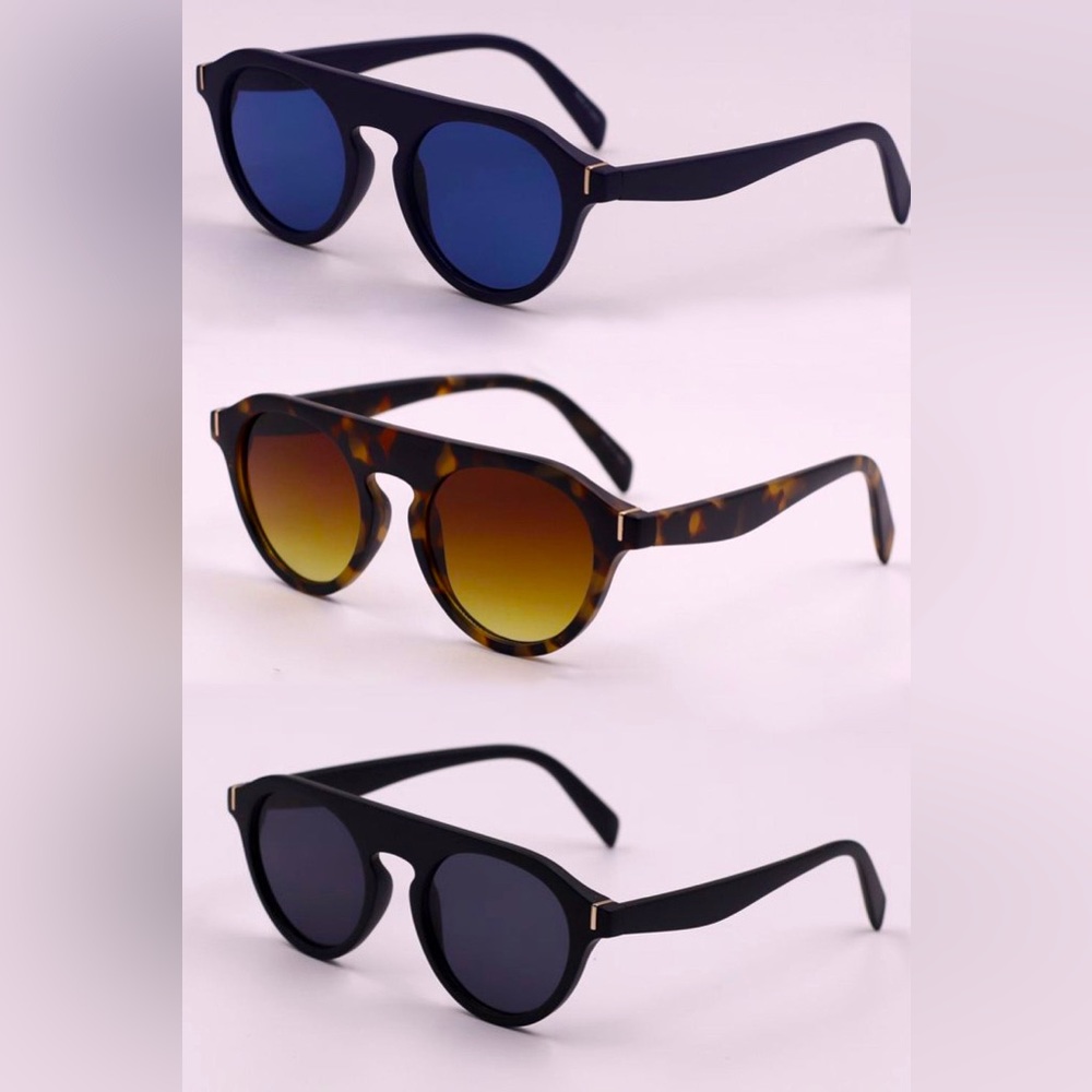 3 piece round frame with case